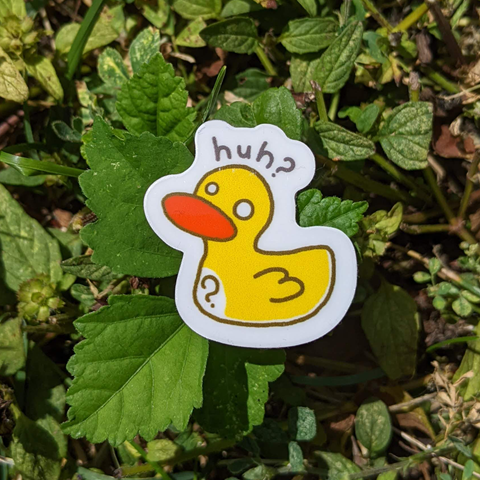 What the Duck!? Sticker - derekachoy's Ko-fi Shop - Ko-fi ️ Where ...