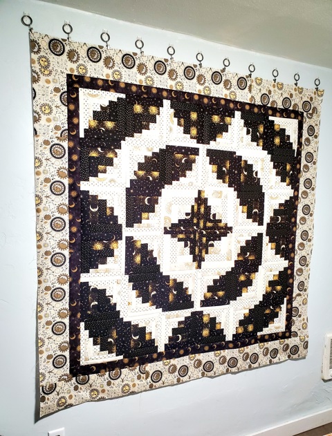 Star Story quilt top FINISHED 