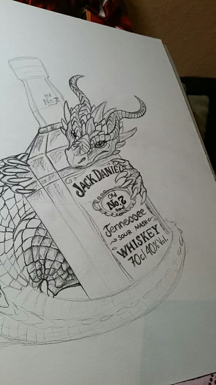Jack Daniels Dragon