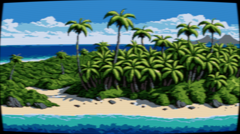 Pixel Art: Shoreline Waltz