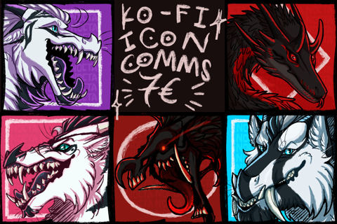 Ko-Fi icon commissions!