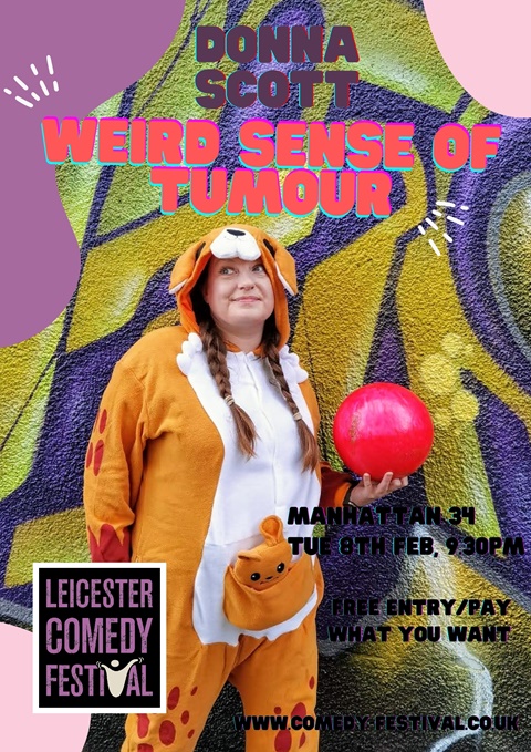 I'm appearing at Leicester Comedy Festival #lcflol