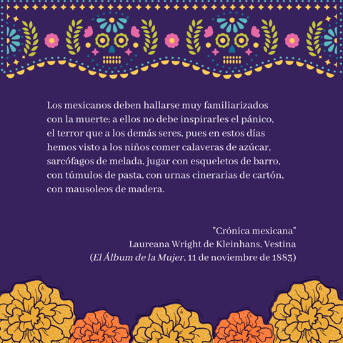 "Crónica mexicana", Laureana Wright