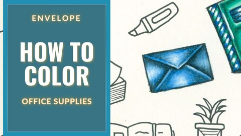 How to color: Envelope | Rooms of Wonder