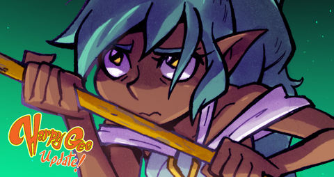 Harpy Gee comic update, April 22nd 2024