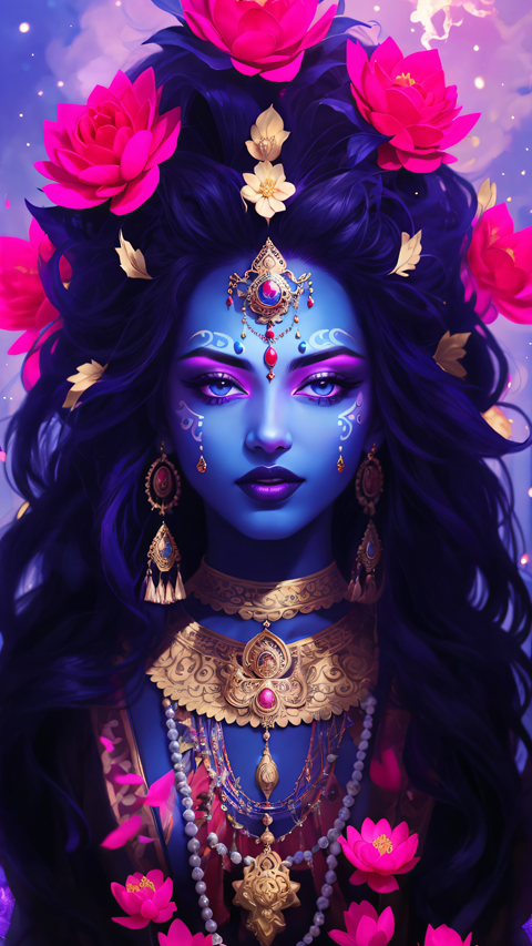 Kaali maata - divineaicreations's Ko-fi Shop