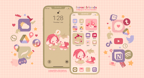 ✿ sanrio friends! ꒰ wallpaper & icon bundle! ꒱ - oakfrogs! ✸'s