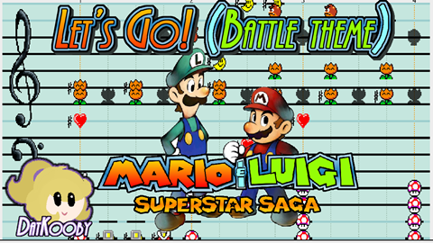 Let's Go! (Battle Theme) - M&L Superstar Saga