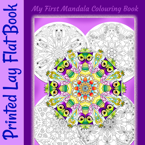 Colouring Books For Adults, Printable, Digital, 10 Complex Sheets