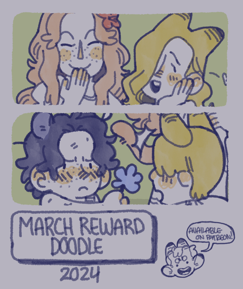 《¡March Reward Doodle!》