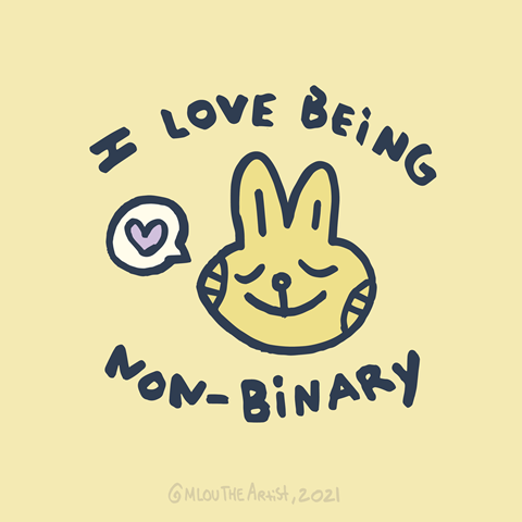 i love being non-binary