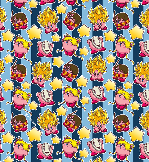 iPhone Wallpaper - Kirby💖☁️✨ - pocketpuff's Ko-fi Shop