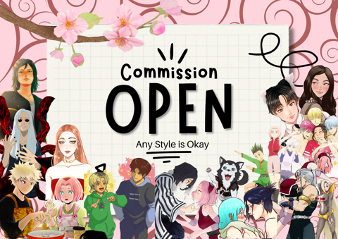 [UPDATE] COMMISION OPEN‼