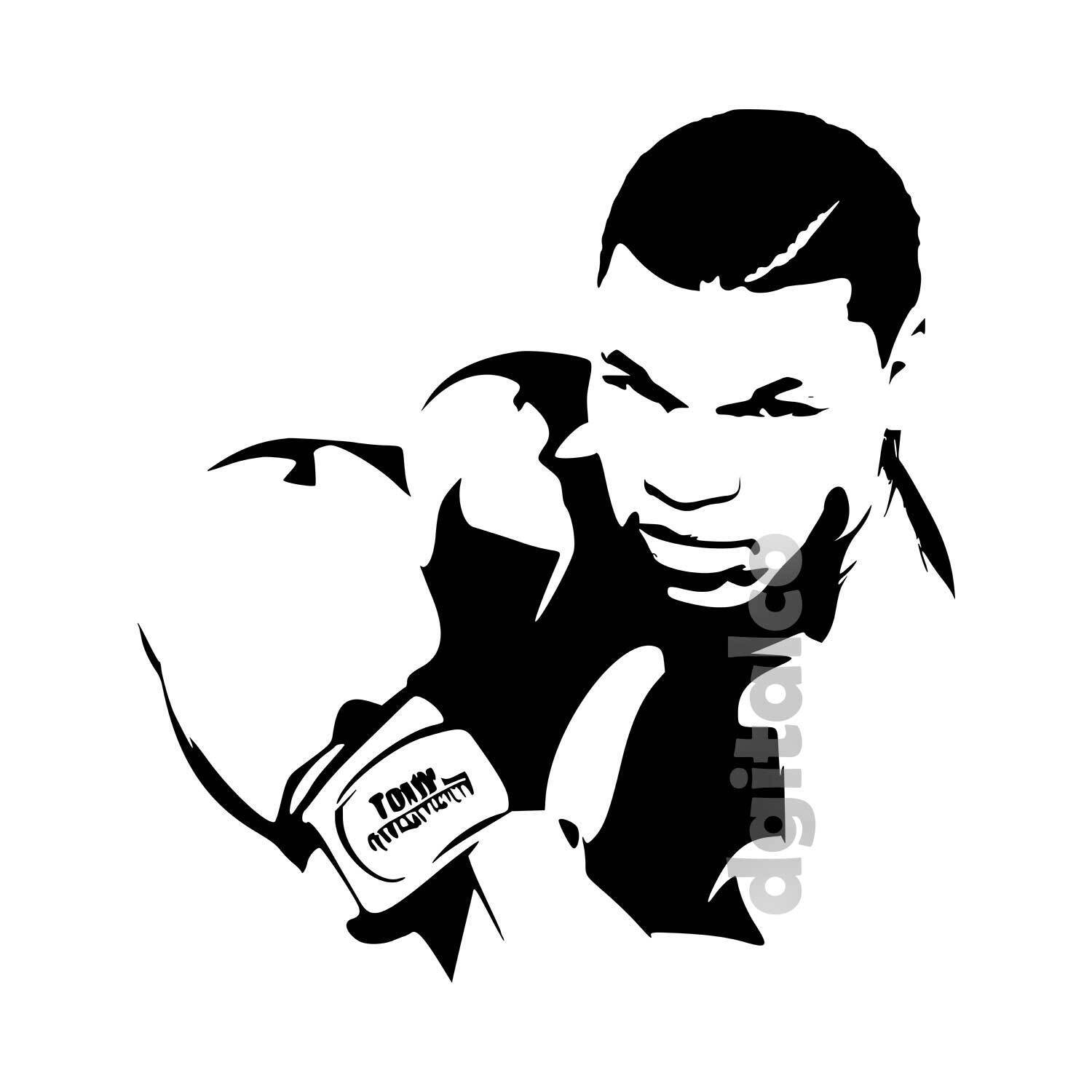 Mike Tyson Boxing Gloves Vector Portrait - Dgitalco's Ko-fi Shop - Ko ...