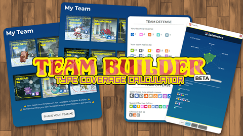 We just released the Team Builder!