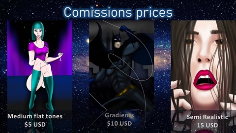 Comissions fares