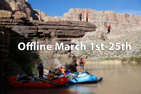 Offline until March 25th
