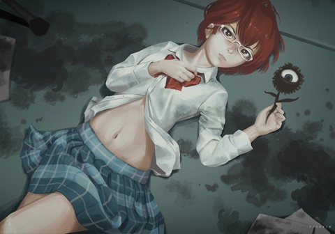 Haruko on X: 9. Sawa Nakamura [Aku no Hana].  / X