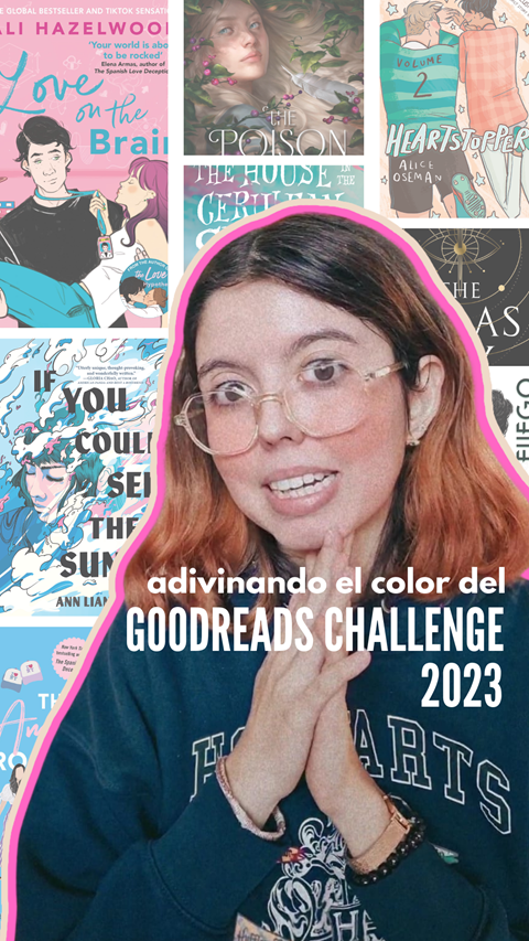 Adivinando el color del Goodreads Challenge 2023