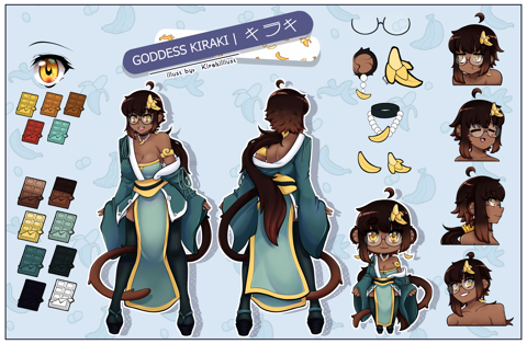 Goddess Kiraki | Reference Sheet