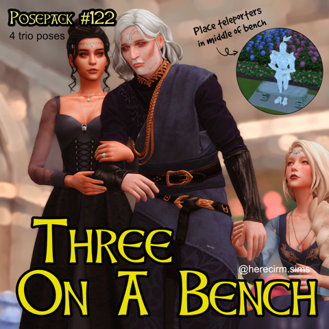 Three On A Bench
