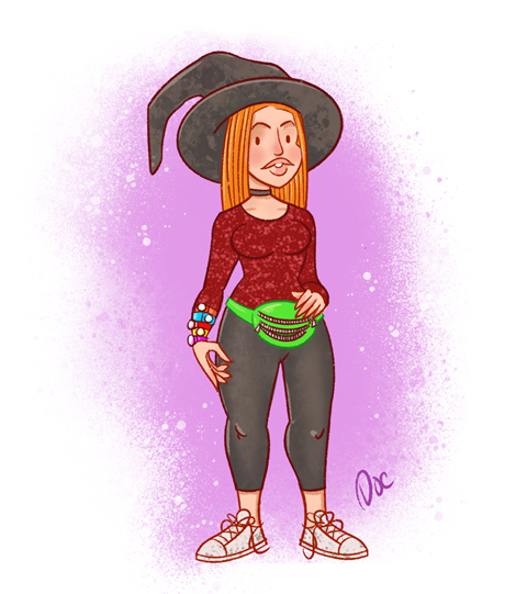 Fanny Pack Witch