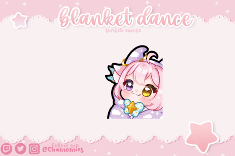 Blanket emote for my Twitch Channel