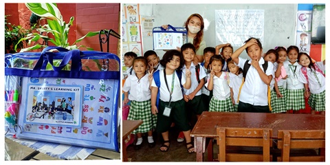 Learning Kit donated to Kindergarteners