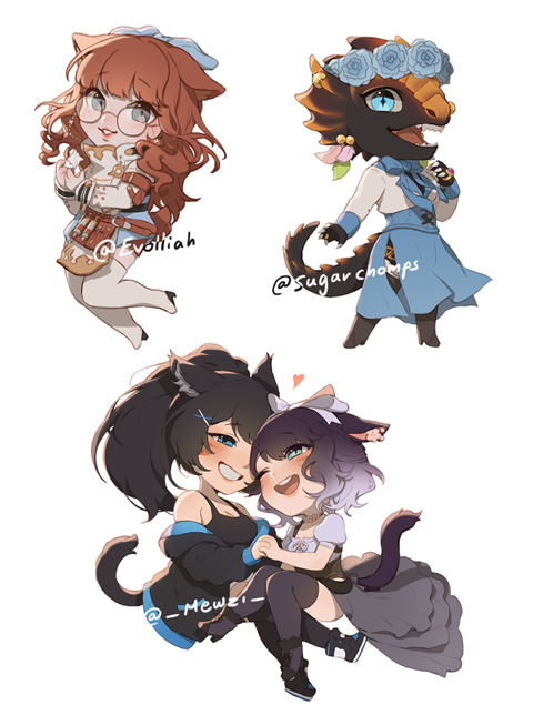 [Commissions] Chibis