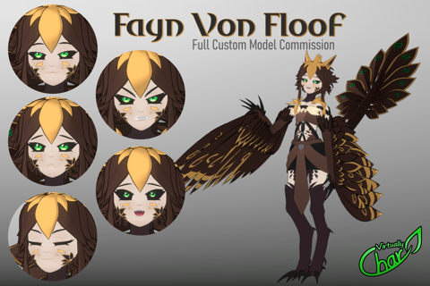 Completed Comm - Fayn Von Floof
