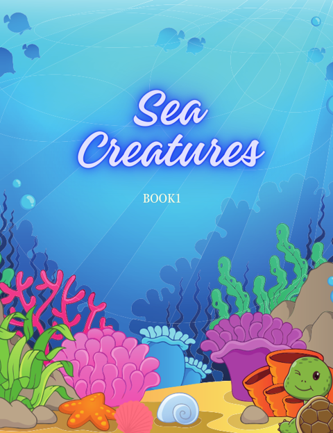 Sea Creatures Book1 - Via's Ko-fi Shop - Ko-fi ️ Where Creators Get 