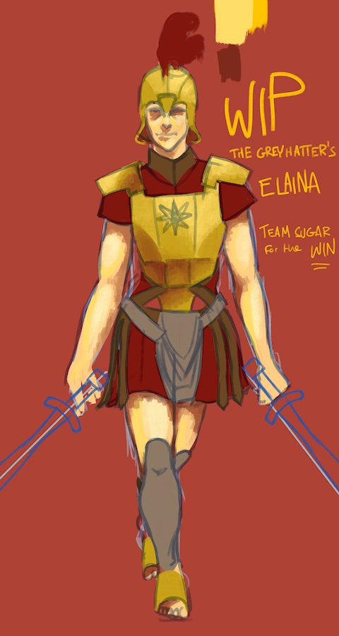 WIP: Elaina, for Artfight 