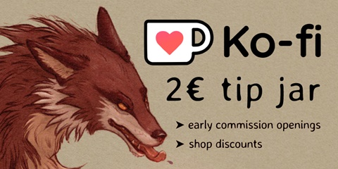 Ko-Fi memberships are LIVE! Enjoy discounts and early commission openings