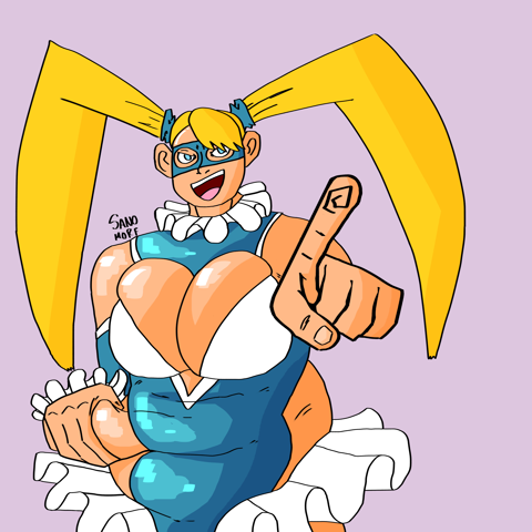 Rainbow Mika (with extra weight)