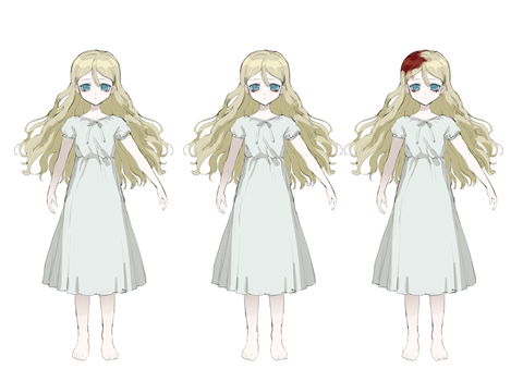 Agnes concept art by Shinra