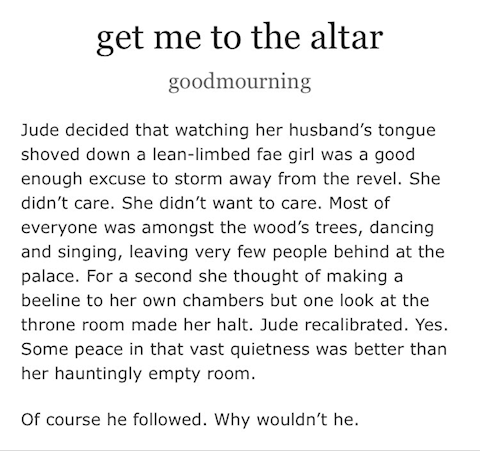 fic snippet