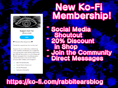 Ko-Fi Membership Update!