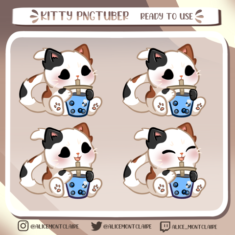 Kitty PNGTuber - Alice's Ko-fi Shop - Ko-fi ️ Where creators get ...