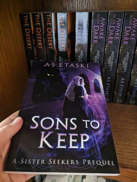 "Sons to Keep" Paperback!