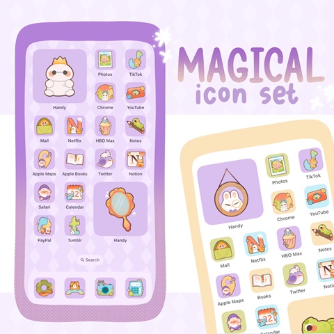 February's Icon Set! Magical theme ♥