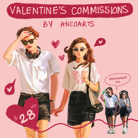 valentine's commissions!!💟