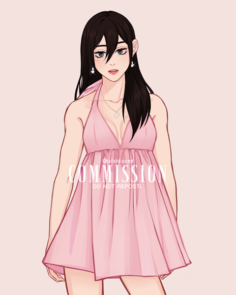 Art Commission - Mikasa Ackerman (Modern Clothing)
