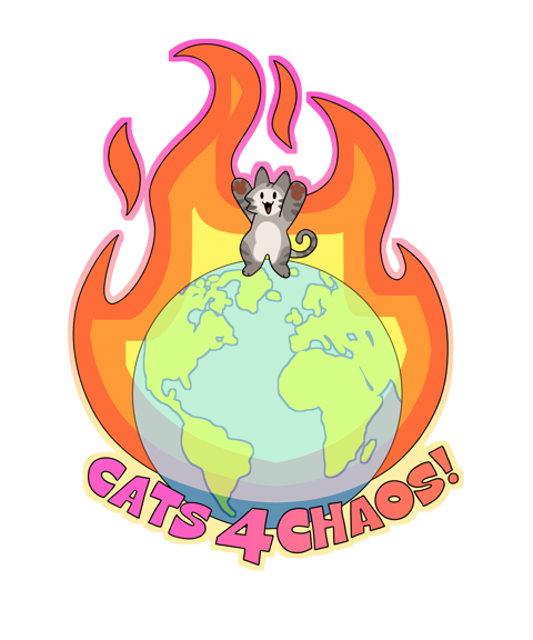 Cats 4 Chaos Sticker