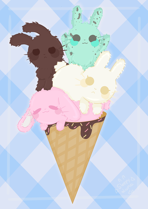 Ice cream Buns!