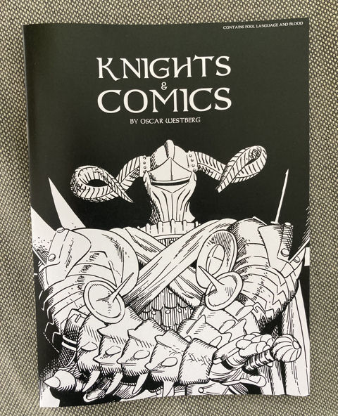 Only four copies left of Knights & Comics!