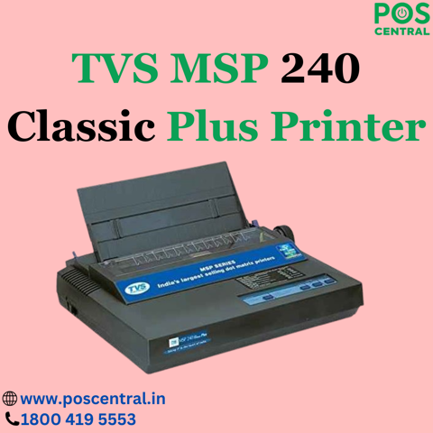 TVS MSP 240 Classic Plus Printer
