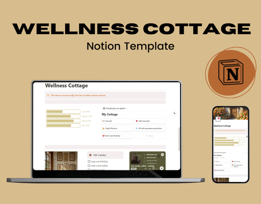 Wellness Cottage is available on my Shop