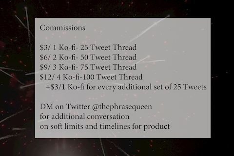 List of Commission Prices! 