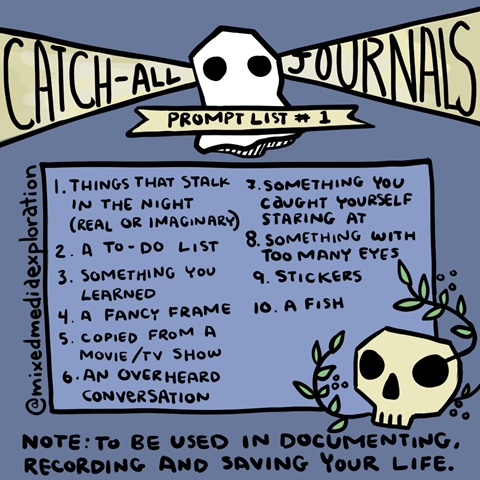 Catch-All Journals Prompt List #1