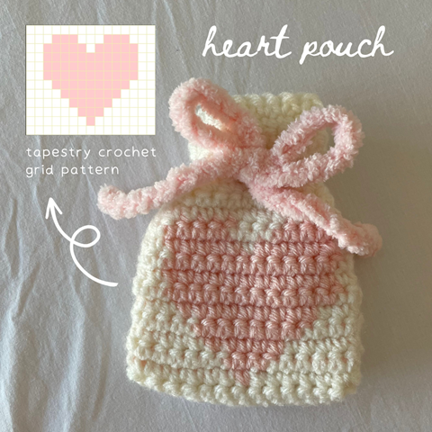THE happiest heart bag (pdf pattern) - Crochet Magic — Freckles